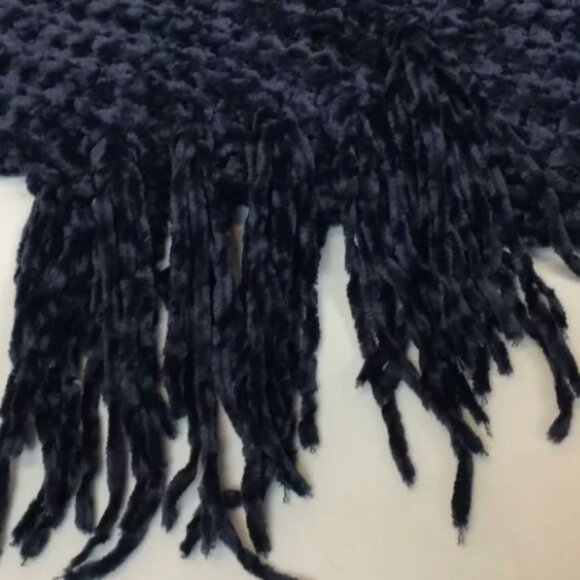 G.I.L.I. Navy Blue Fringe Cardigan - Picture 7 of 11